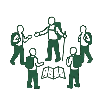 Creating a group hike