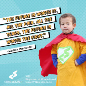 Wes, Stage IV Neuroblastoma
