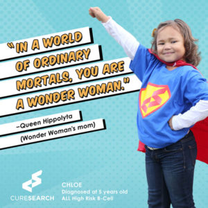 Chloe, ALL High Risk B-Cell