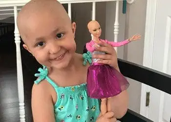 Taylor with Ella Doll