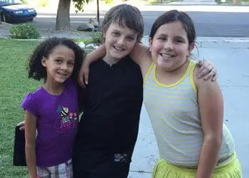 Karma with her friends
