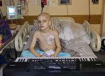 Chandler with keyboard