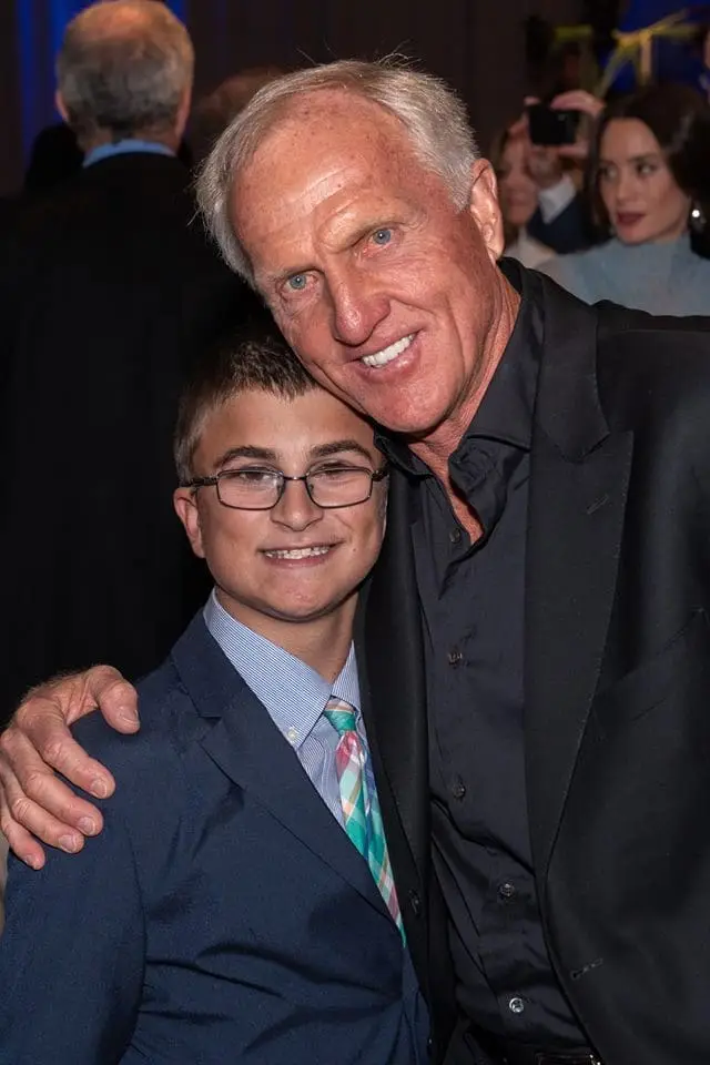 Greg Norman and Joseph Campione