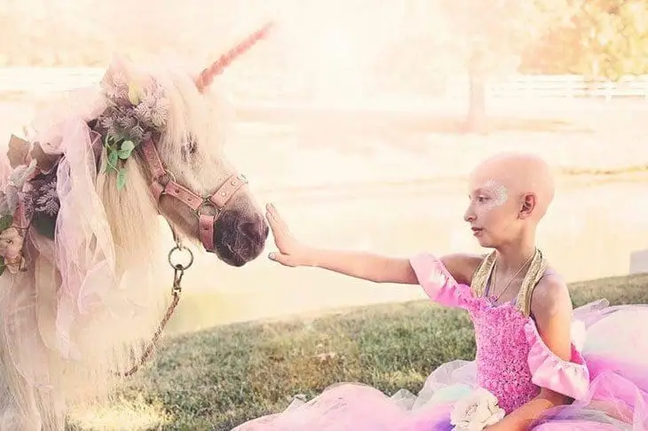 Sydney with unicorn