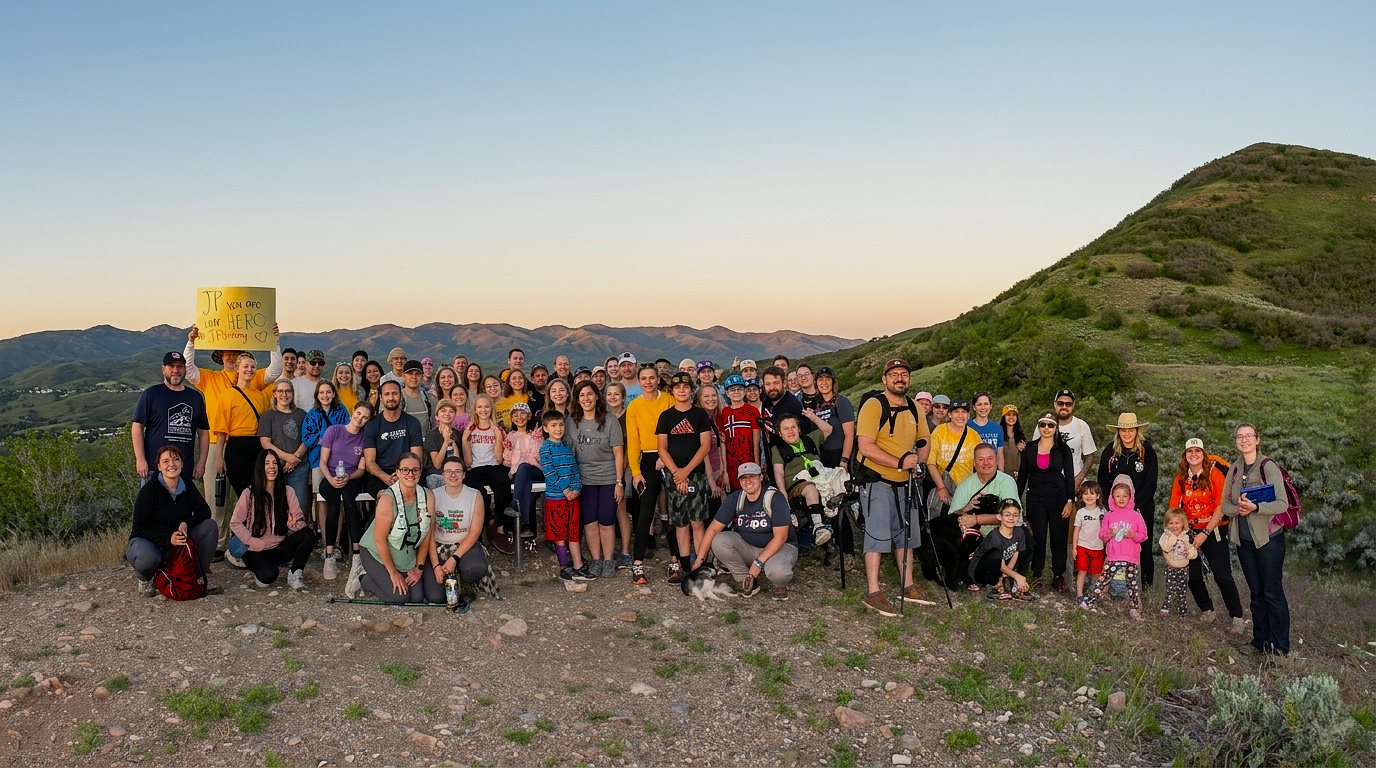 Salt Lake City Hike for Hope group
