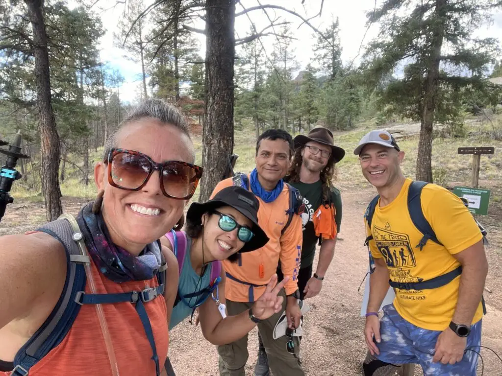 2026 Ultimate Hikers on the trail