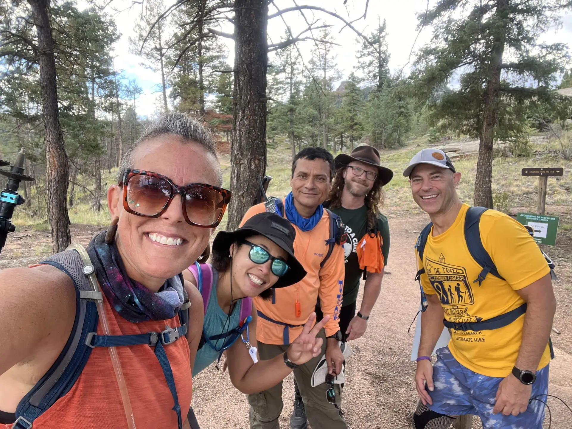 2026 Ultimate Hikers on the trail