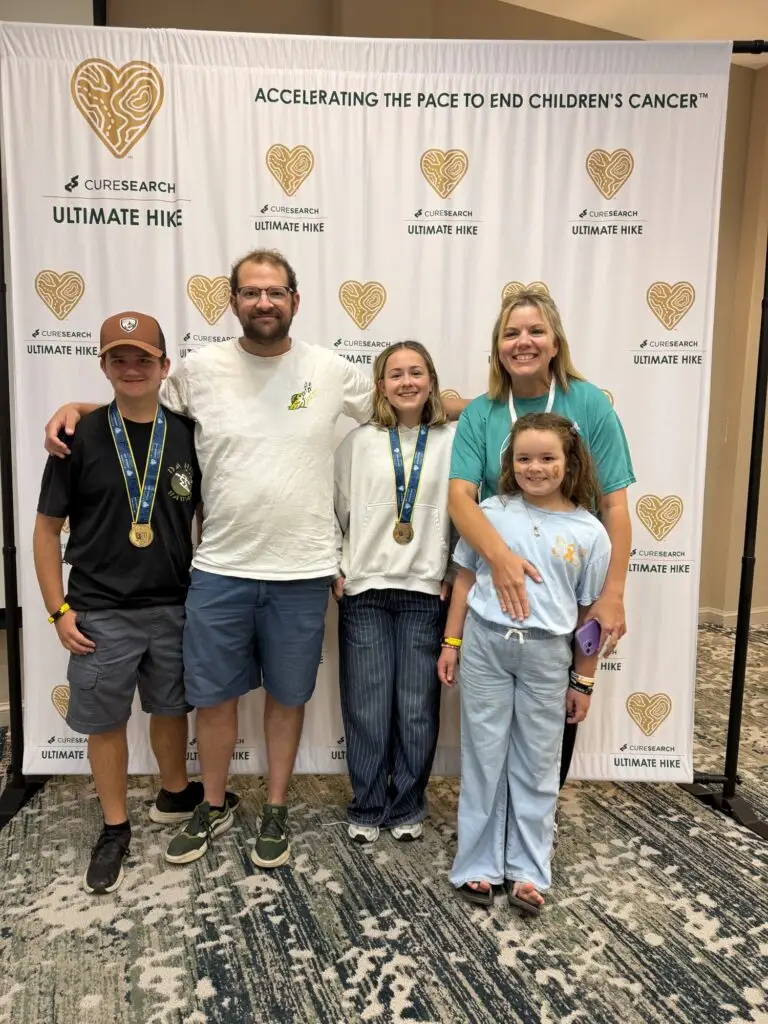 Childhood cancer survivors at the 2026 Colorado Trail Ultimate Hike