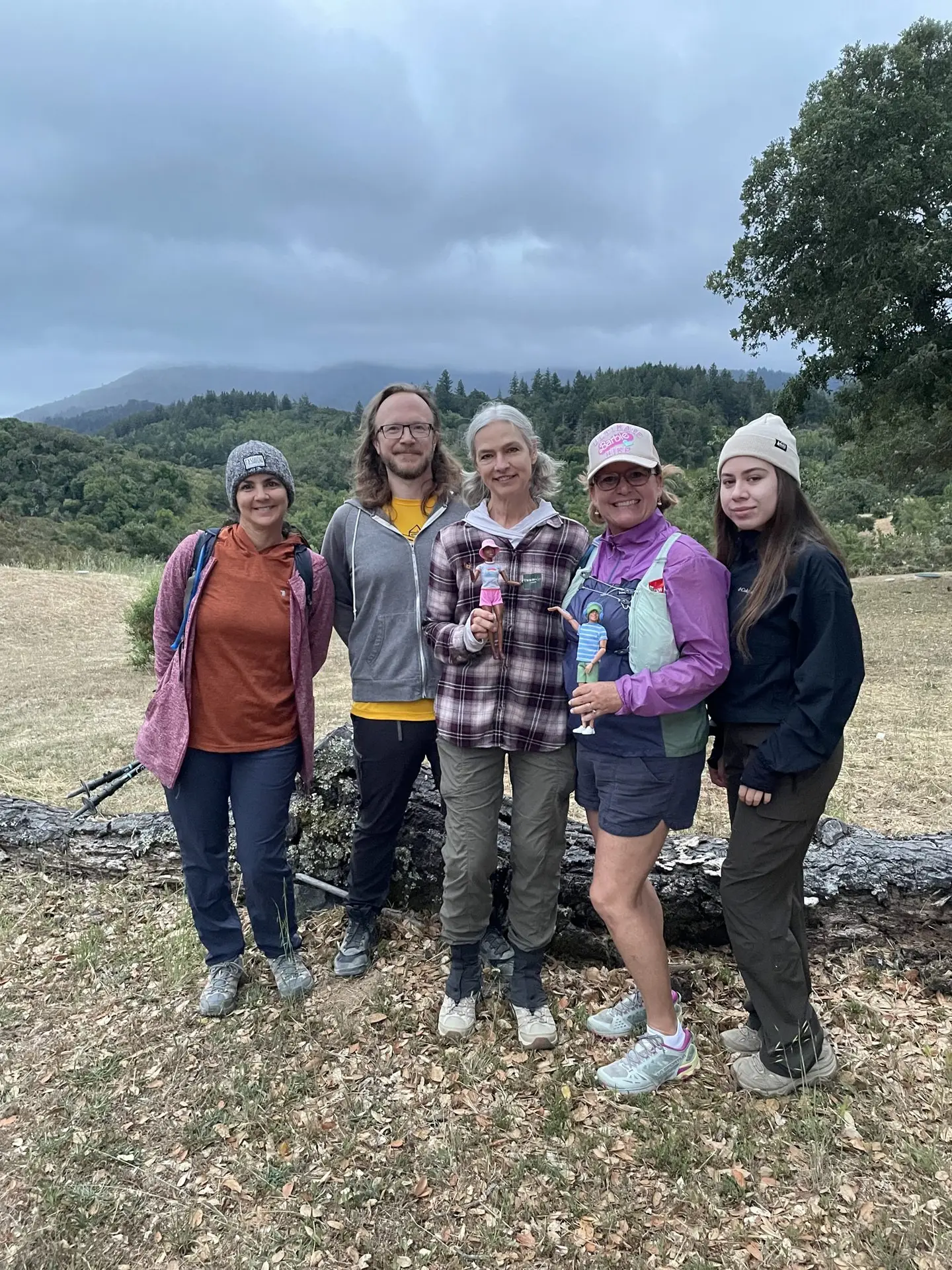 Mattel's Brave Barbie Dream Team on the California Ultimate Hike