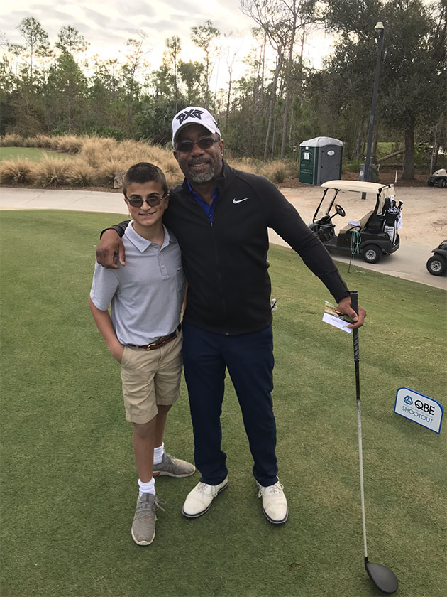 Joseph with Darius Rucker