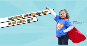 National Superhero Day is on April 28th