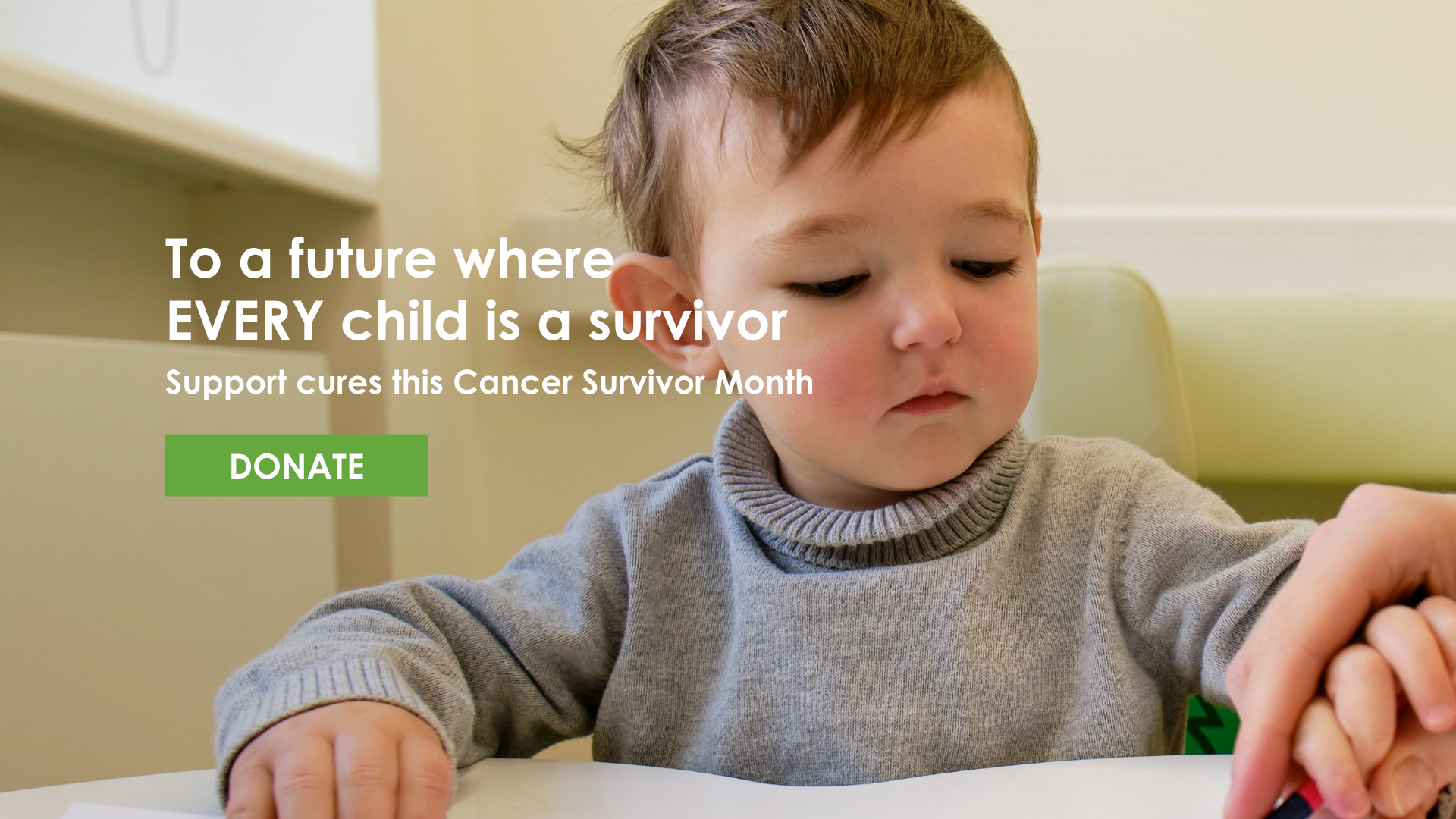 Support cures this Cancer Survivor Month by donating to CureSearch for Children's Cancer