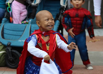 Superheroes Unite to Protect the Future of Children Diagnosed with Cancer